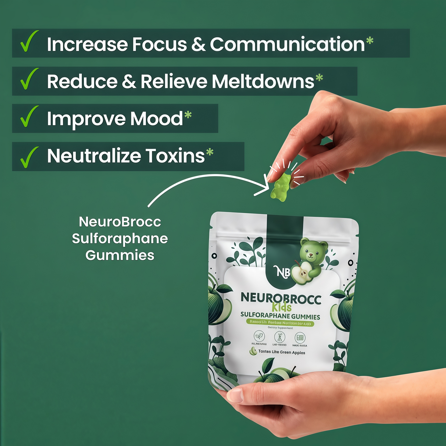 Neurobrocc Kids Sulforaphane Gummies
